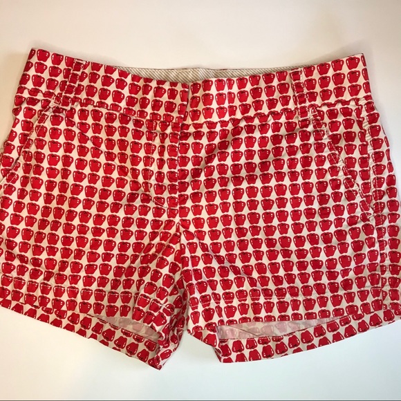 J. Crew | Mini Delicious Apple Shorts | White - Picture 6 of 14